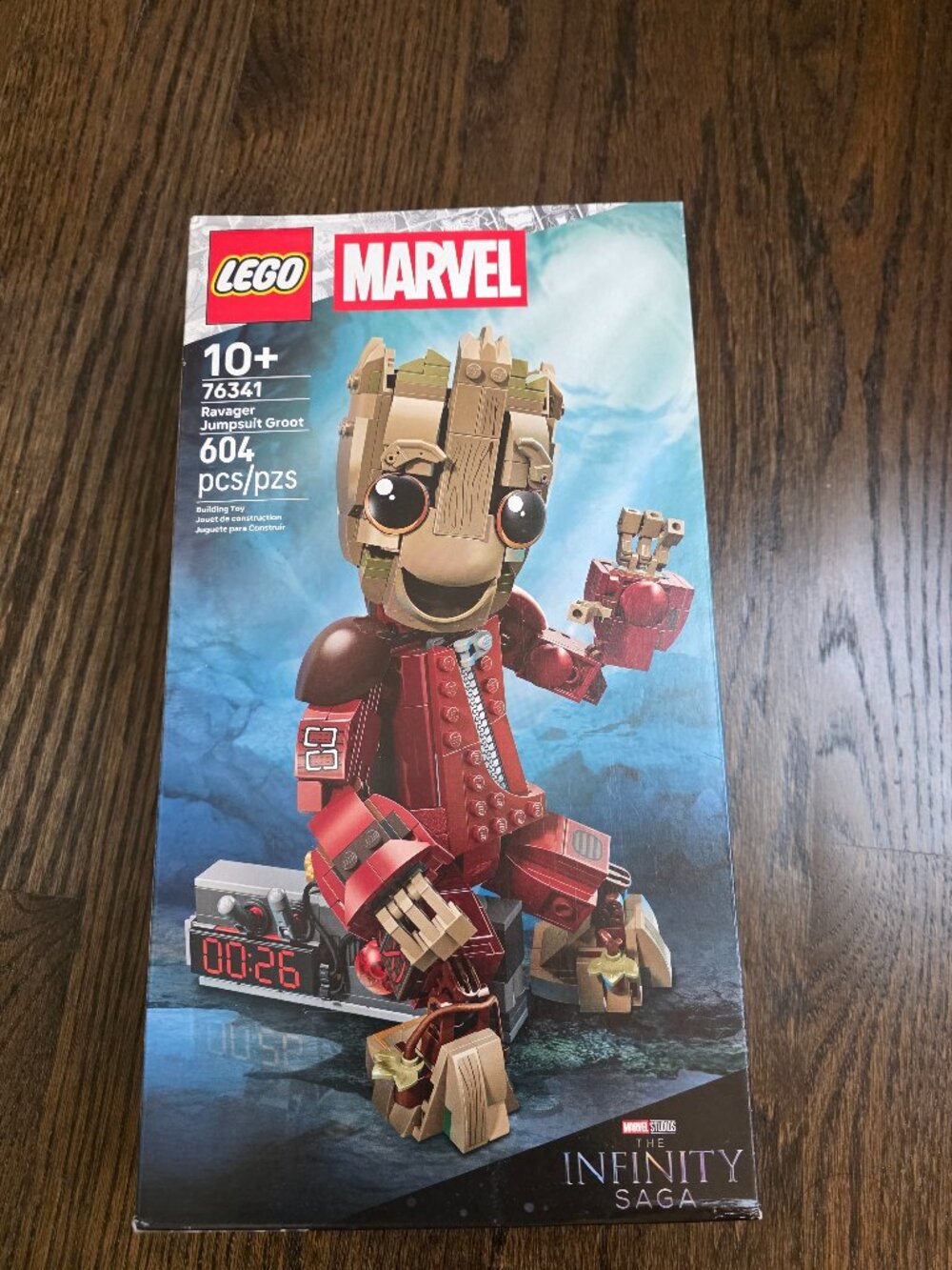 NIB LEGO Marvel Ravager Jumpsuit Groot 76341